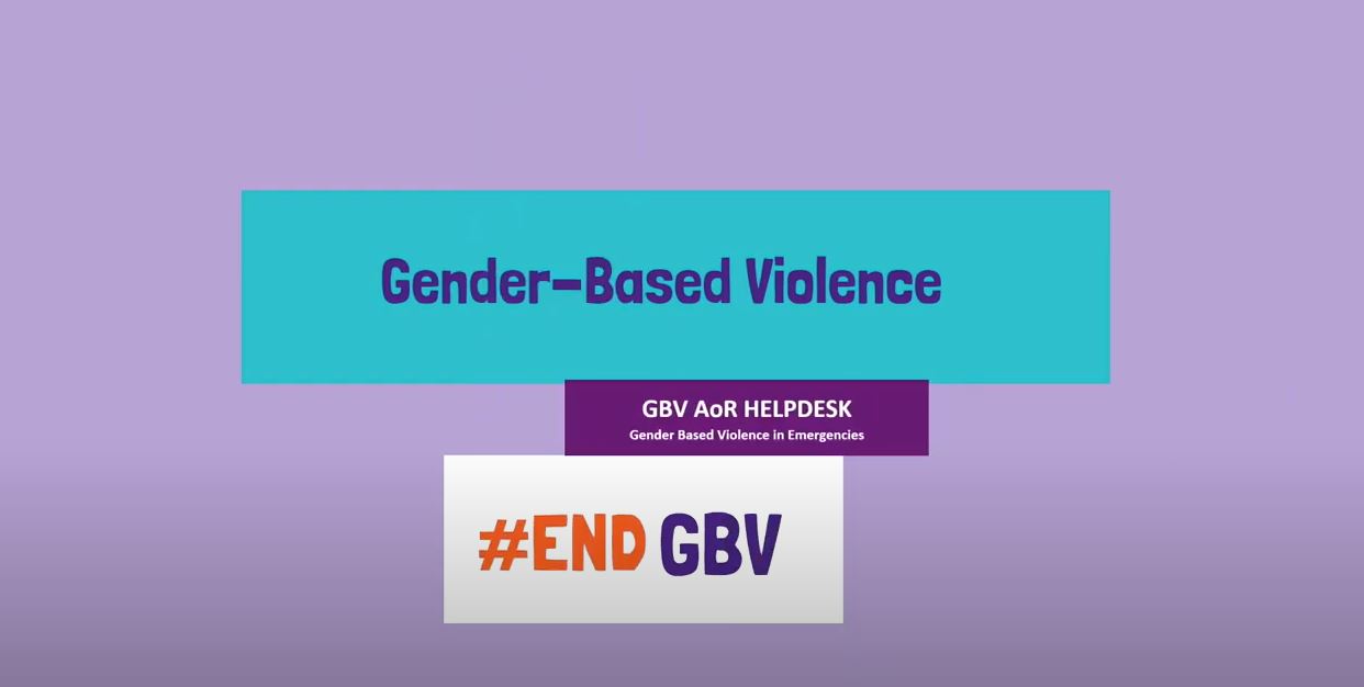 GBV AoR Helpdesk Introductory Video