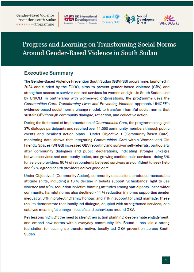 Front page of document