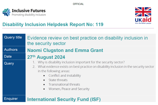 Front page of document