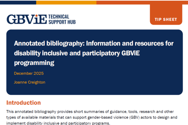 An image of the dark blue header of the front page of the report