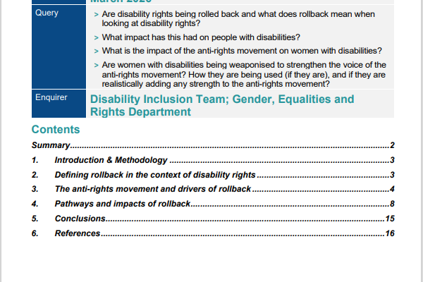 Front page of document